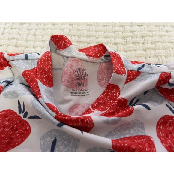 Carter's Strawberry Rashguard Top - Picture 3 of 4